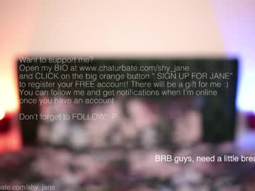 webcam girl shy_jane live cam image #7551070