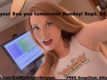 webcam girl eatmygingersnapps live cam image #7154097