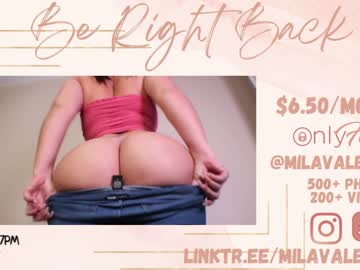 webcam girl milavalentinax live cam image #3537770