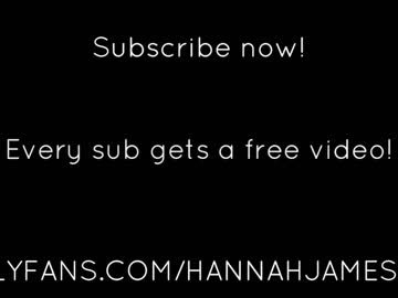 webcam girl hannahjames710 live cam image #330755