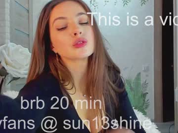 webcam girl sunshine13_ live cam image #884404