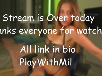 webcam couple playwithmil live cam image #12044554