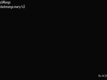 webcam girl blackmango_mary live cam image #4108134