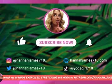 webcam girl hannahjames710 live cam image #7500159