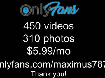 webcam man maximus_787 live cam image #310520