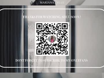 webcam girl mariannacruzz live cam image #11045831
