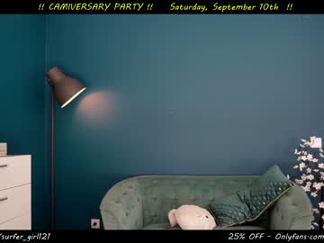 webcam girl surfergirl121 live cam image #3495341