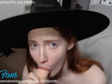 webcam girl dominiquemystique live cam image #365447