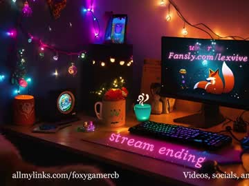 webcam girl foxy_gamer live cam image #12490459