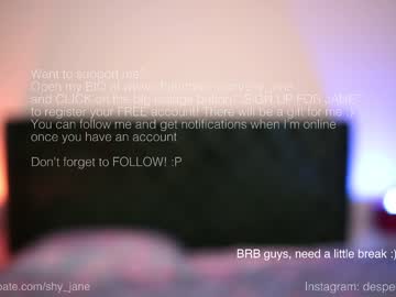 webcam girl shy_jane live cam image #6907399