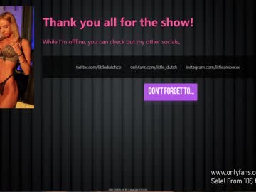 webcam girl little_dutch live cam image #1217942