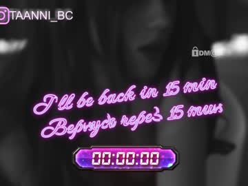 webcam girl taanni_bc live cam image #4629337