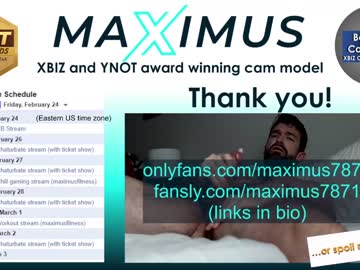 webcam man maximus_787 live cam image #5140793