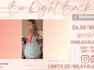 webcam girl milavalentinax live cam image #5839241