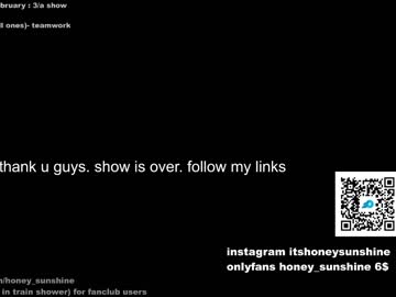webcam girl honey_sunshine live cam image #8555634