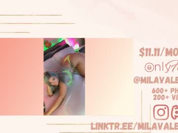 webcam girl milavalentinax live cam image #6915863