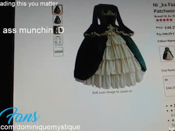 webcam girl dominiquemystique live cam image #850170