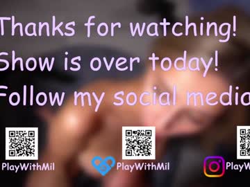 webcam couple playwithmil live cam image #9719980