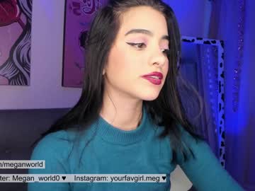 webcam girl megan_world live cam image #3057927