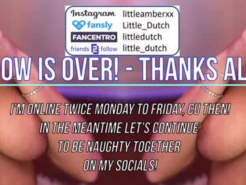 webcam girl little_dutch live cam image #10500197