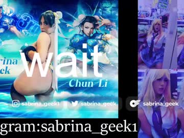 webcam girl sabrina_geek live cam image #9731752