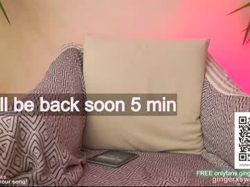 webcam girl gingerxsweetness live cam image #4120299