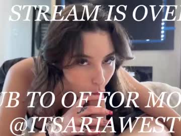 webcam girl itsariawest live cam image #11142811