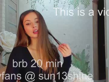 webcam girl sunshine13_ live cam image #884281