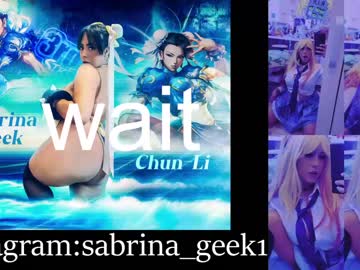 webcam girl sabrina_geek live cam image #8638540