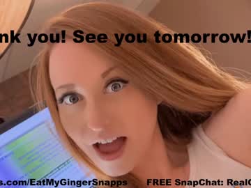 webcam girl eatmygingersnapps live cam image #5436142