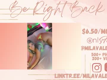 webcam girl milavalentinax live cam image #6715168