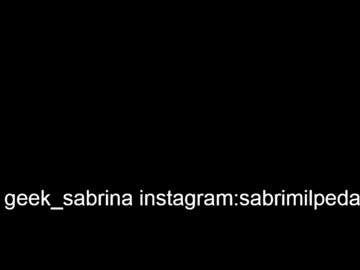 webcam girl sabrina_geek live cam image #2363203