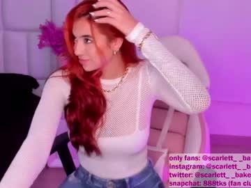 webcam girl scarlett__baker live cam image #3489757