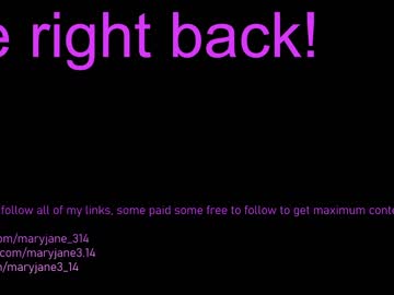 webcam girl maryjane3_14 live cam image #8495207