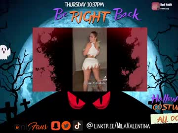 webcam girl milavalentinax live cam image #3891190