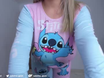 webcam girl sabrina_geek live cam image #10458492