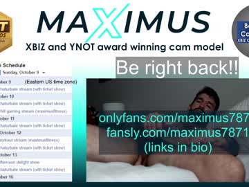 webcam man maximus_787 live cam image #3849319