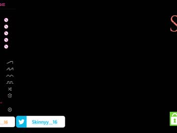 webcam girl skinnyy_16 live cam image #6909034