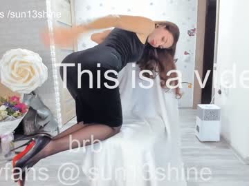 webcam girl sunshine13_ live cam image #1439390