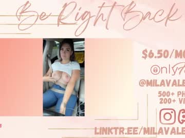 webcam girl milavalentinax live cam image #6411122