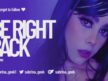 webcam girl sabrina_geek live cam image #9862206