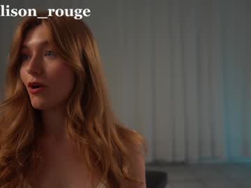 webcam girl alisonrouge live cam image #12794447