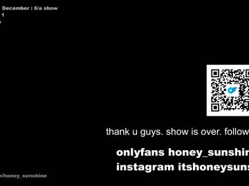 webcam girl honey_sunshine live cam image #7858381