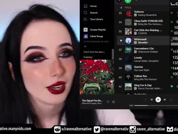 webcam girl raven_alternative live cam image #185492