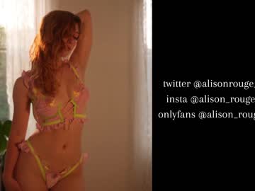 webcam girl alisonrouge live cam image #7865898