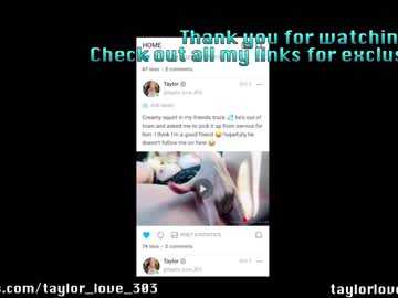 webcam girl taylor_love_303 live cam image #5805010