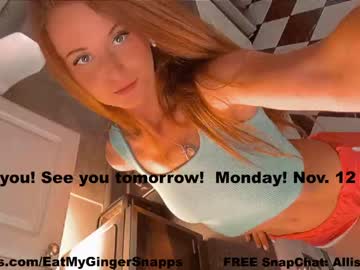 webcam girl eatmygingersnapps live cam image #7631699