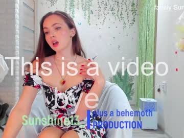 webcam girl sunshine13_ live cam image #5036380