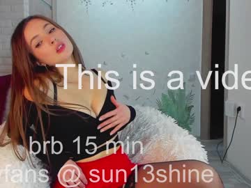 webcam girl sunshine13_ live cam image #1153737