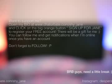 webcam girl shy_jane live cam image #6869640